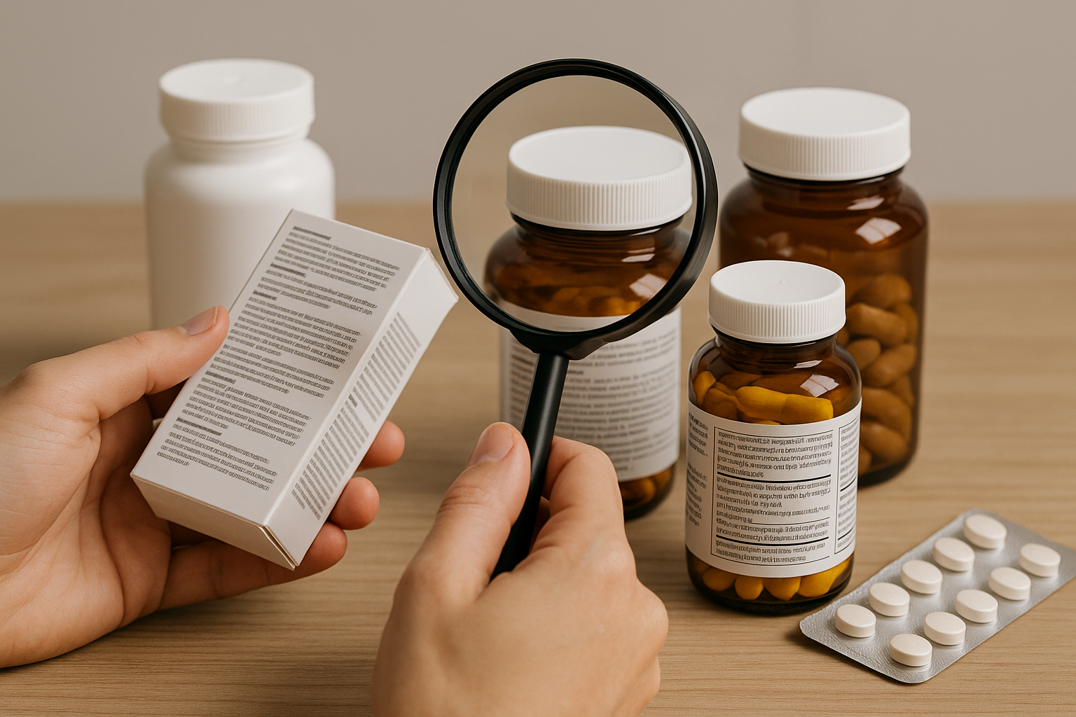 Decoding Drug & Supplement Labels