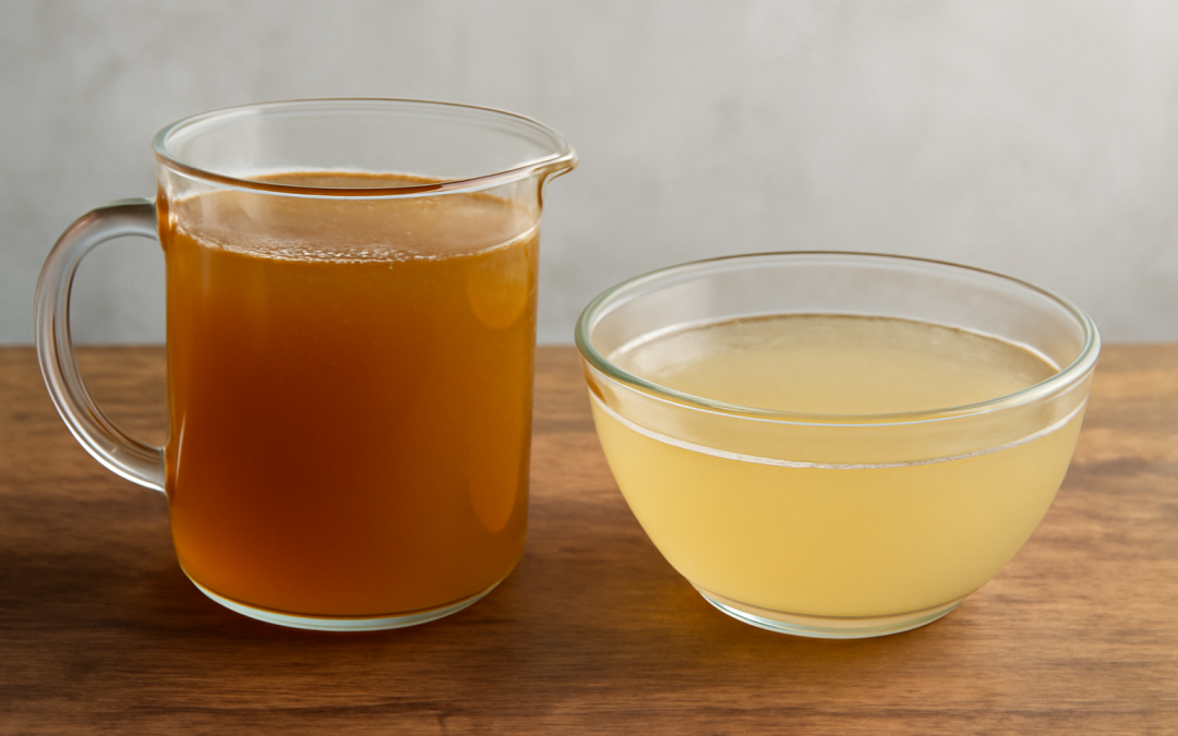 Stock Versus Broth Differences