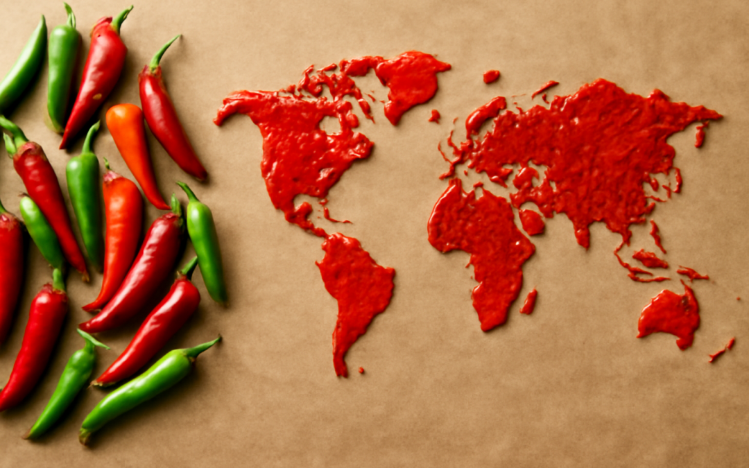 Chili Peppers and Their Global Spread