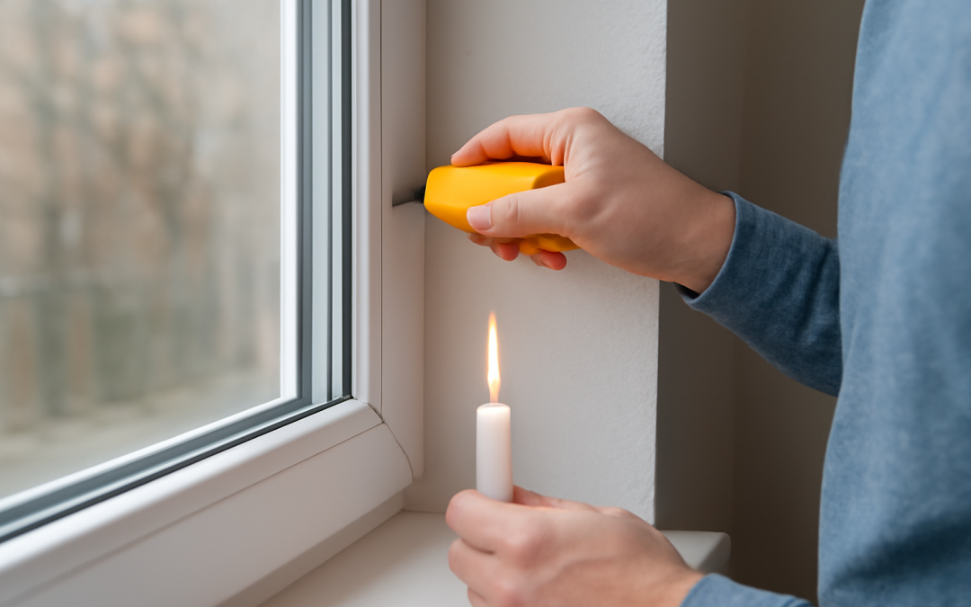 How to Check Windows and Doors for Air Leaks