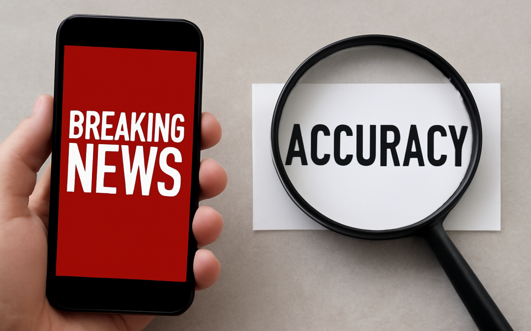Breaking News Versus Accuracy