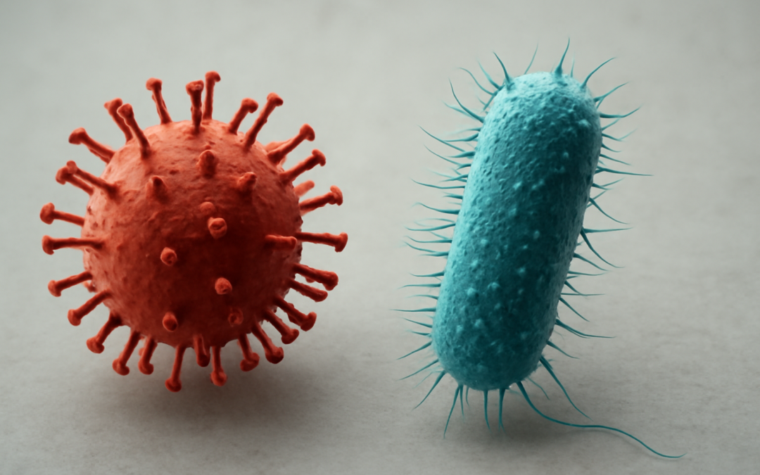 How Viruses Differ from Bacteria
