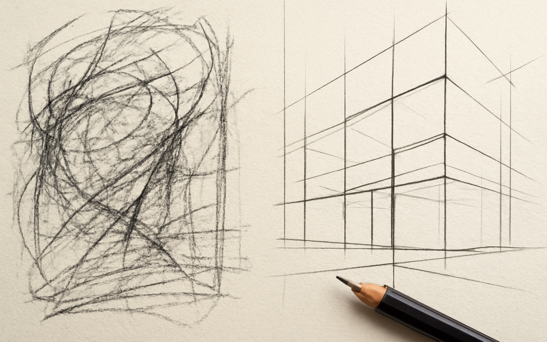 Expressive vs Structural Line in Art