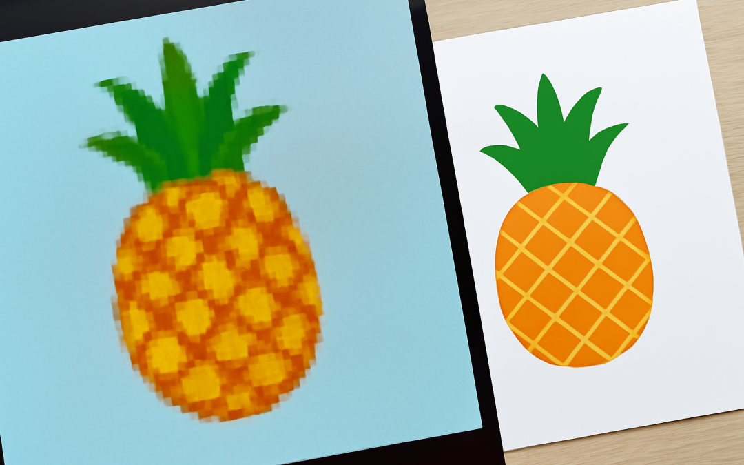 Raster vs Vector Graphics