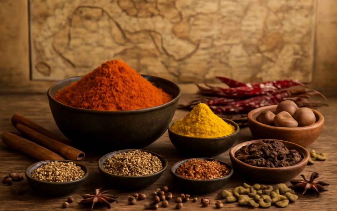 History of Spices Along Trade Routes