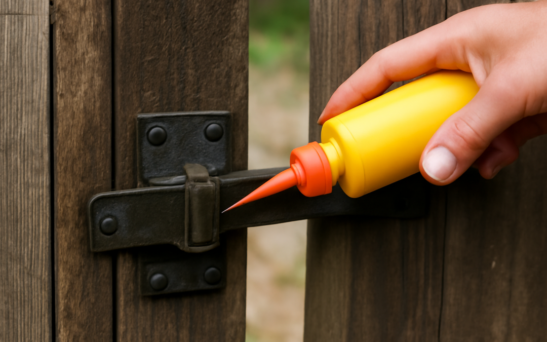 Gate Hinge and Latch Maintenance