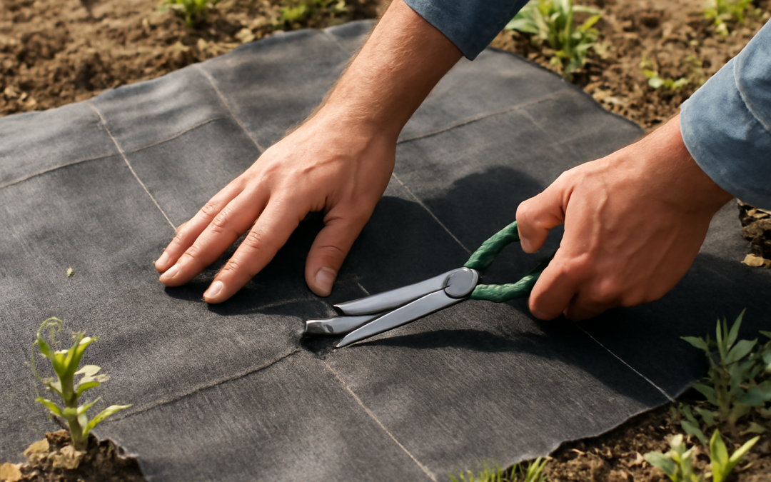 Weed Barrier Maintenance and Repair