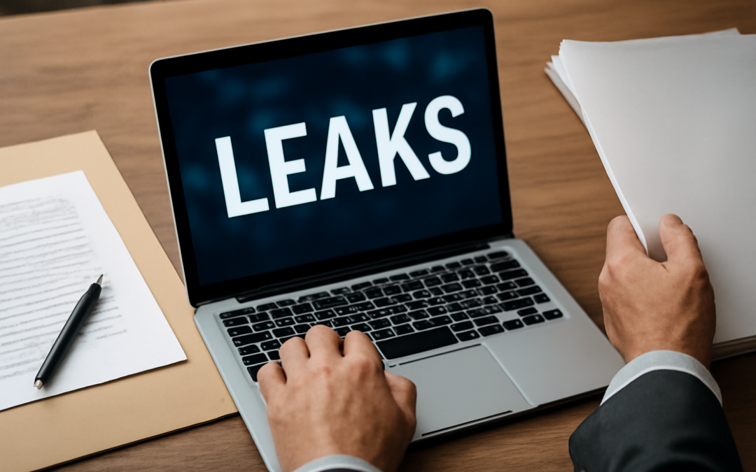 Opposition Research and Media Leaks