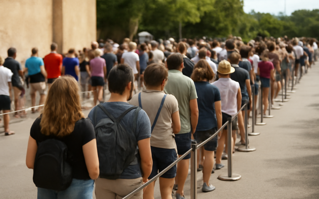 How to Handle Long Lines at Popular Attractions