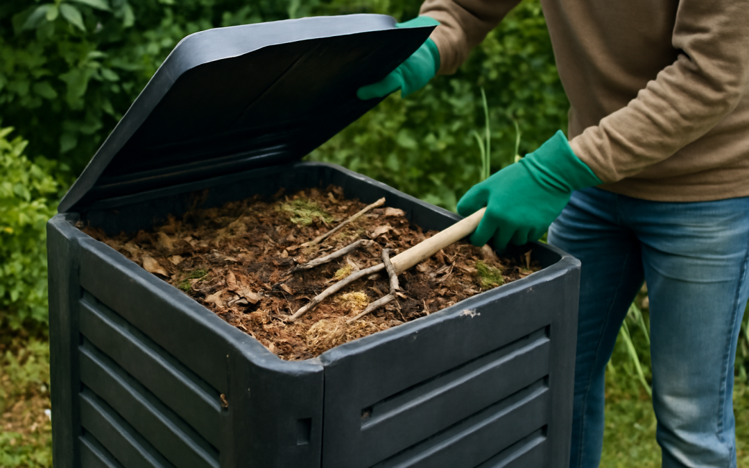 Compost Bin Maintenance and Odor Control