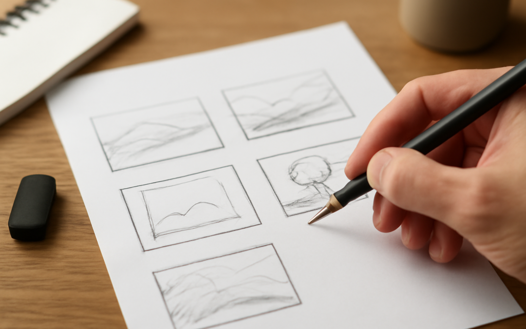 Thumbnail Sketching Methods