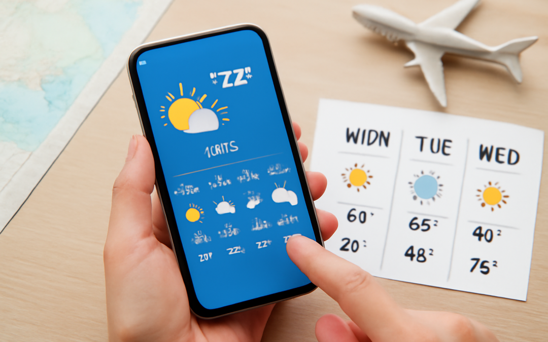 How to Read a Weather Forecast for Travel